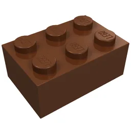 Brick 2 x 3 / Reddish Brown