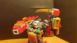 03 Red Samurai mech