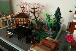 10315 Japanese Garden Modular Conversion and Street Food Cart MILS Version