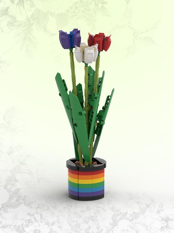 Lego Garden Tulips (BT029)