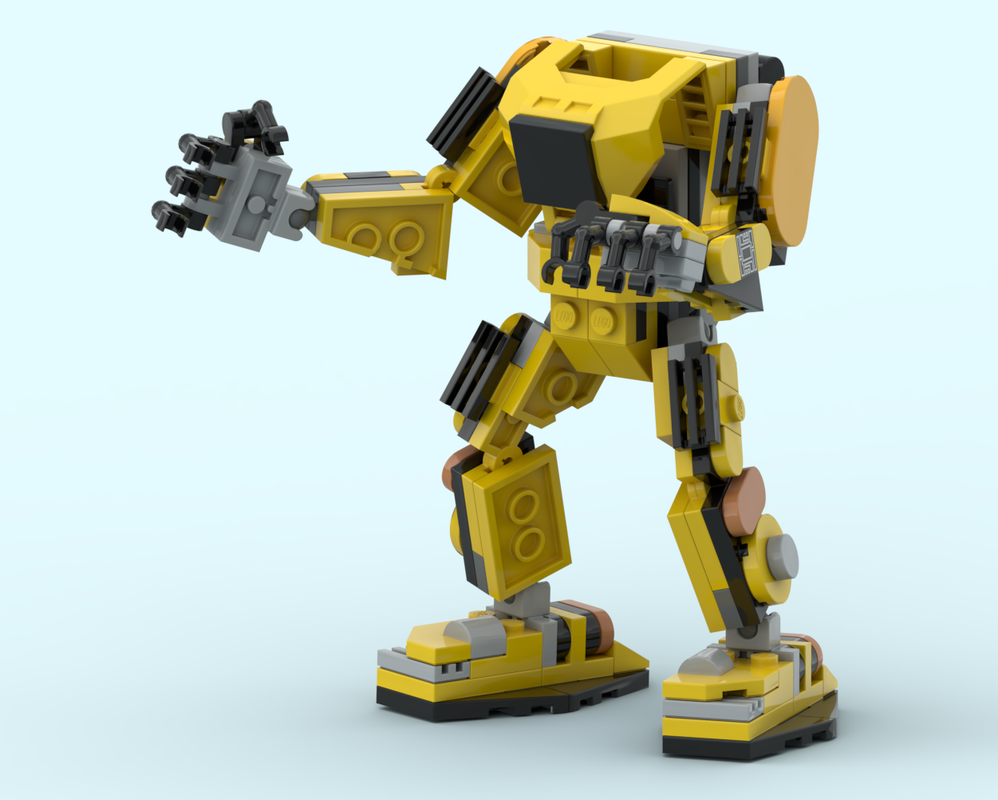 Lego Minifigure Mech Suit