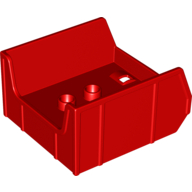 Lego Duplo Dump Truck Bed 4 x 4 x 2 (Tipper) / Red