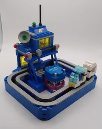 Motorized Micro Command Center Base