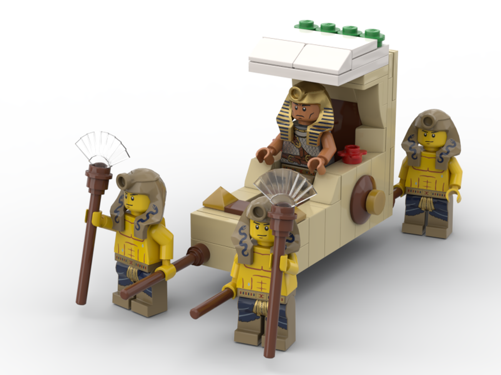 Lego Ancient Egyptian carrying chair