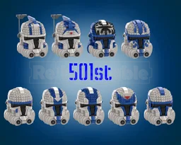501st Legion Helmet BUNDLE
