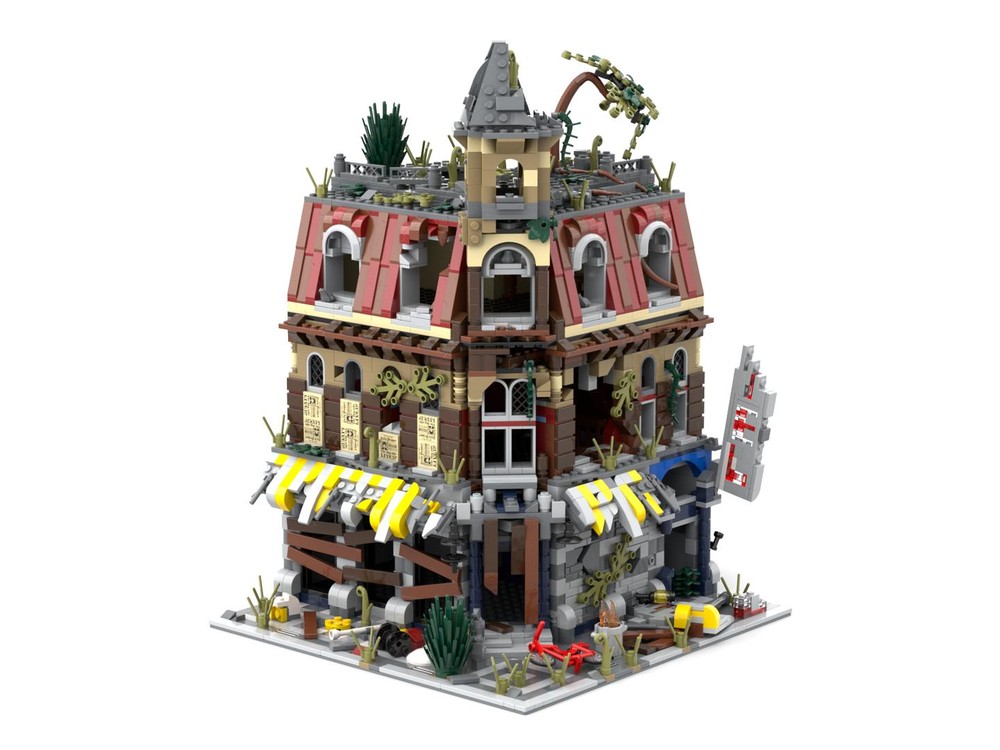 Lego Postapocalyptic Café Corner