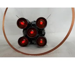 Saturn V stand and Engine Lights