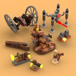 Geonosis Droid Defense Force - 1:144 Scale