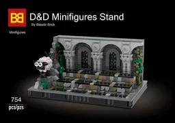 D&D minifigures Stand