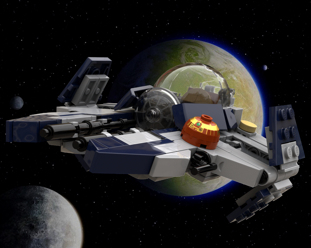 Lego Obi-Wan's Blue Eta-2 Interceptor