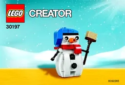 Snowman polybag