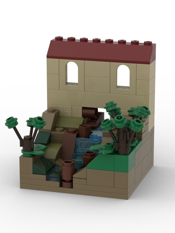 Lego Barrels Out of Bond