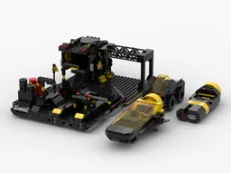 Blacktron vehicle workshop