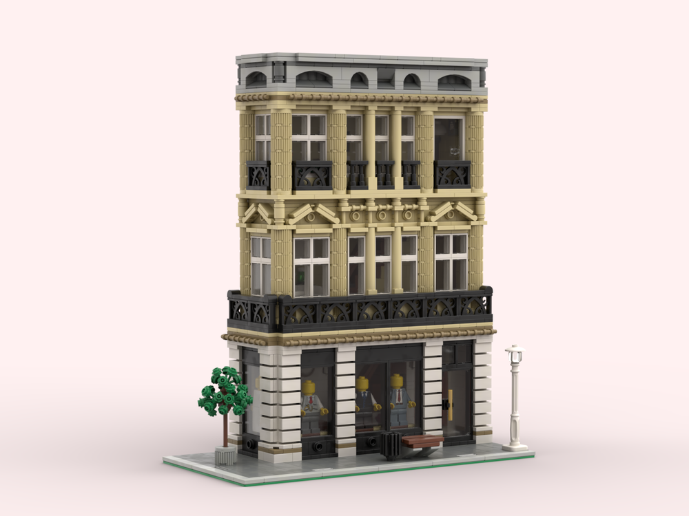Lego Parisian Boutique - Corner Building