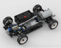 Mini 4 x 4 RC Chassis (With BuWizz 3.0)