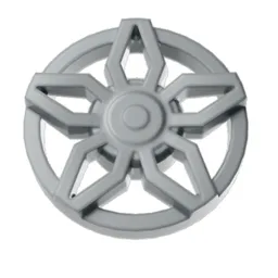 Wheel Cover 5 Spoke Framed / Black