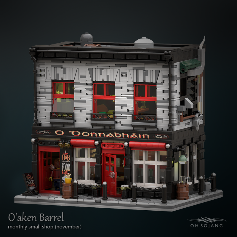 Lego O'aken Barrel [DramShop]