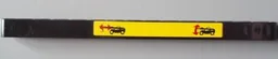 Technic, Liftarm Thick 1 x 15 with Forklift Arm and Double Arrows Pattern (Sticker) - Set 8295