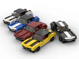 1968 Bowtie Camaro SS - Set of Five Colors
