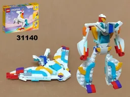 Transformer Stealth plane from LEGO Creator 31140: Magical Unicorn