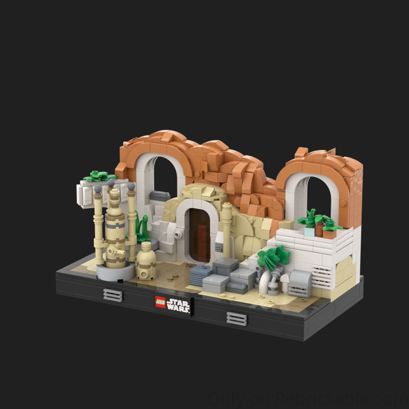 Lego Lars Family Homestead - an Episode IV Diorama