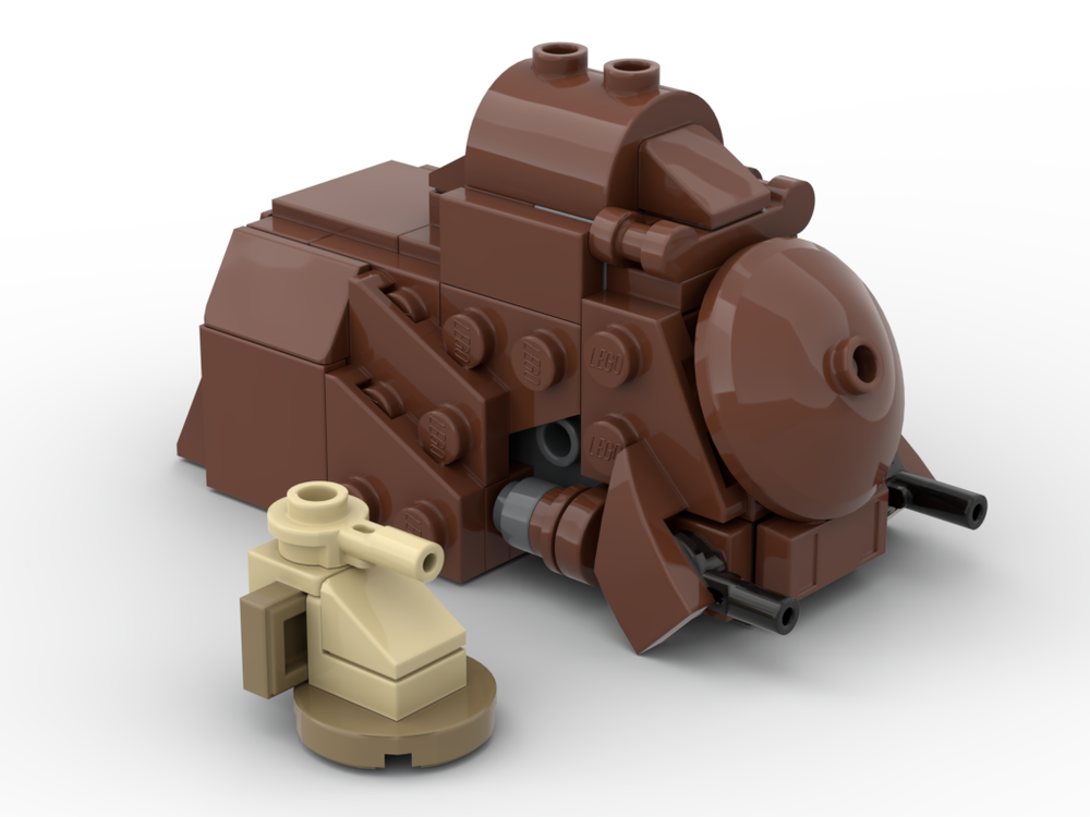 Lego Micro Scale MTT & AAT (1 stud = 4.2m)