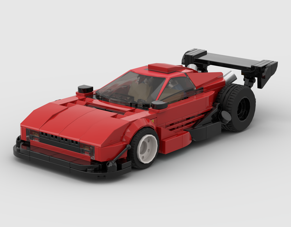 Lego 1989 Ferr*ri Testarossa 'Pikes Peak'