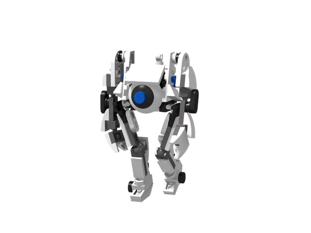 Lego Atlas from Portal 2 figure