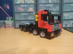 Mini crane truck