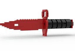 CS2 M9 Bayonet + Crimson Web skin