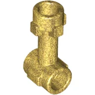 Bar 1L with Top Stud and Two Side Studs / Pearl Gold
