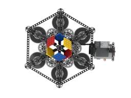 Exploding cube