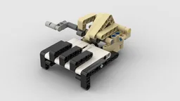 Piano playing Hand