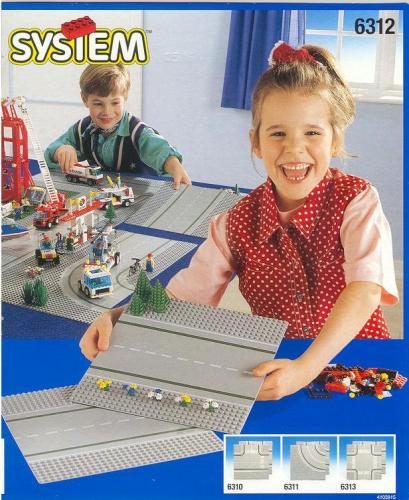 Lego Straight Road Plates