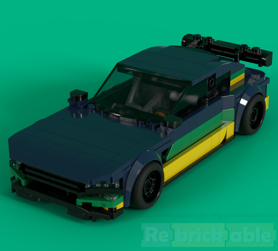 Lego AvienPylat Automobile Étourneau Sansonnet GT4