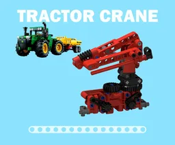 Tractor crane (42136 John Deere)