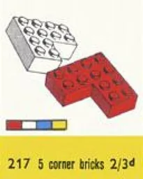 4 x 4 Corner Bricks