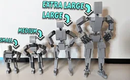 Brick Built Armatures (For Making Posable Figures!)