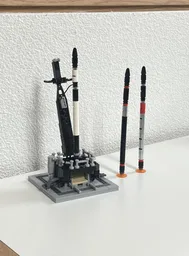 Rocket Lab Electron & Launch Pad [Saturn V scale]