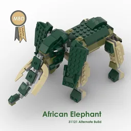 African Elephant , 31121 Alternate Build