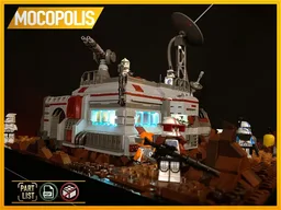 LEGO MOC SW Republic Clones Base (Outpost) on Geonosis