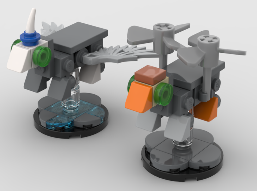 Lego MLP Toa Mistika-Phantoka-Kopaka and Pohatu