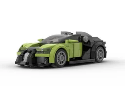 6-wide (city scale) 2005 Bugatti Veyron