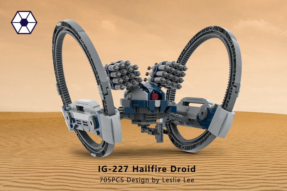 Lego IG-227 Hailfire Droid