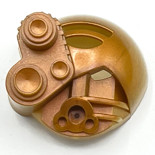 Lego Large Figure Mask Akaku / Two-tone Gold