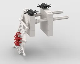 Suspendable spider Halloween