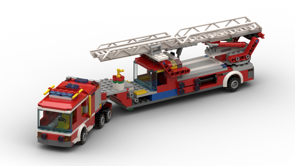Lego A 60112-like Fire Engine