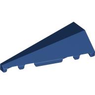 Lego Brick Wedged, Sloped 2 x 5 Left / Dark Blue