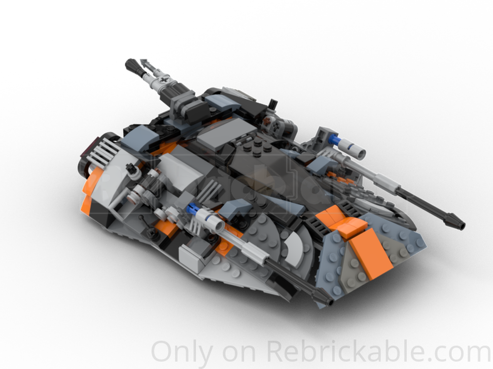 Lego Snowspeeder: Glitch Grey - "Aggressor"