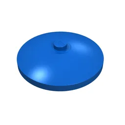 Dish 4 x 4 Inverted [Radar] / Blue
